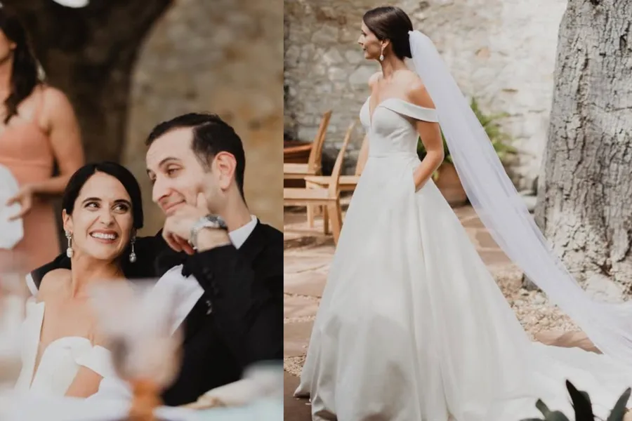 bride's wedding ceremony and reception at carmel valley ranch