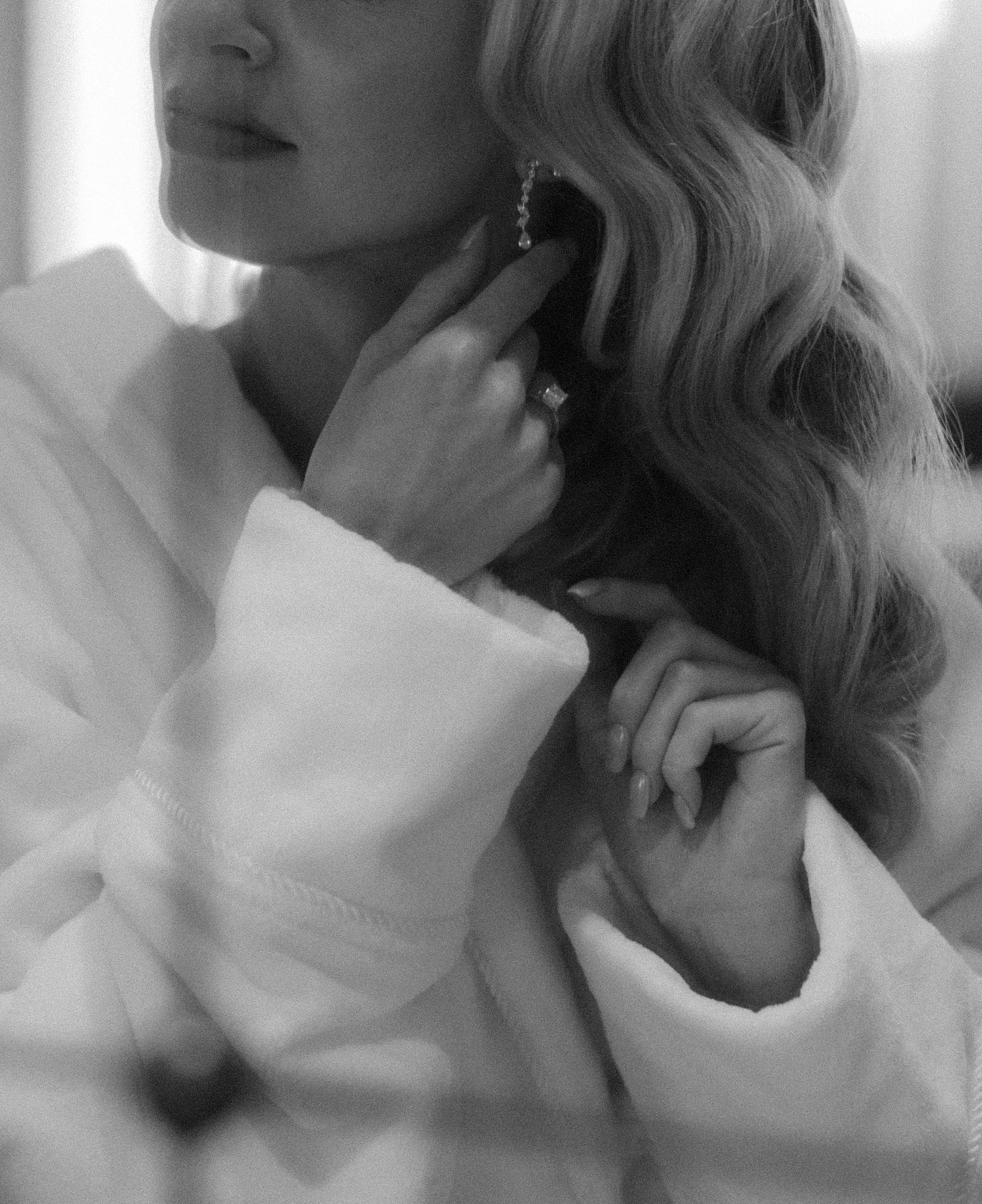 soft glam bridal look for beverly hills bride getting married at the four seasons