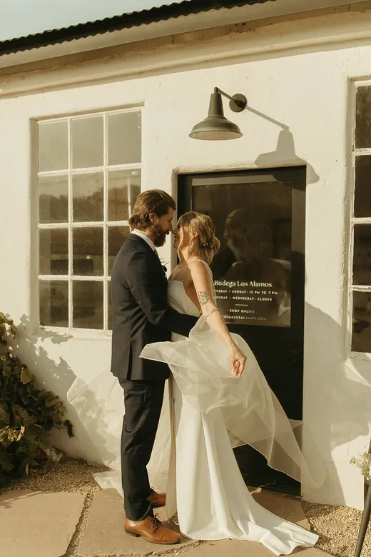 southern california elopement was the dream for this cute los angeles bride and groom