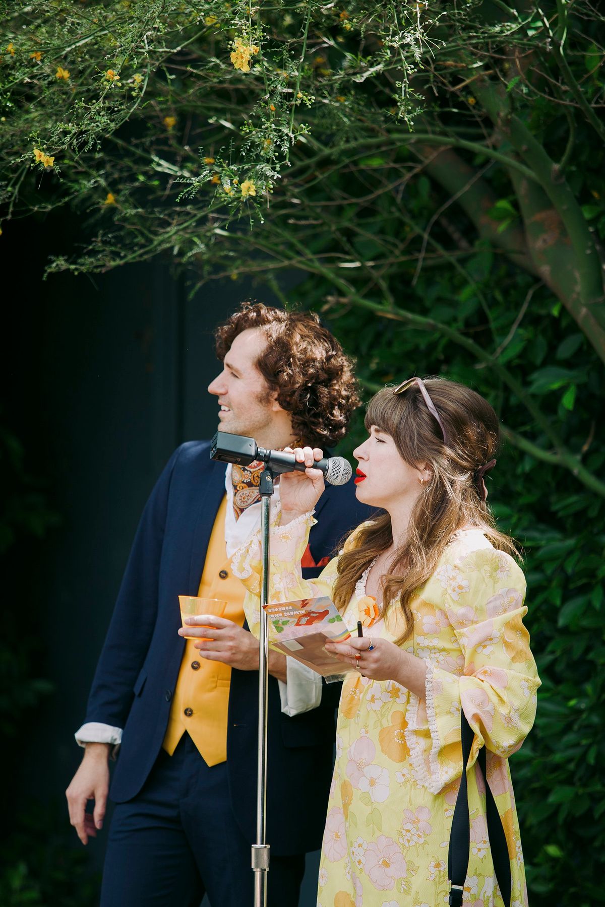 easter egg hunt at a unique and fun-filled los angeles wedding