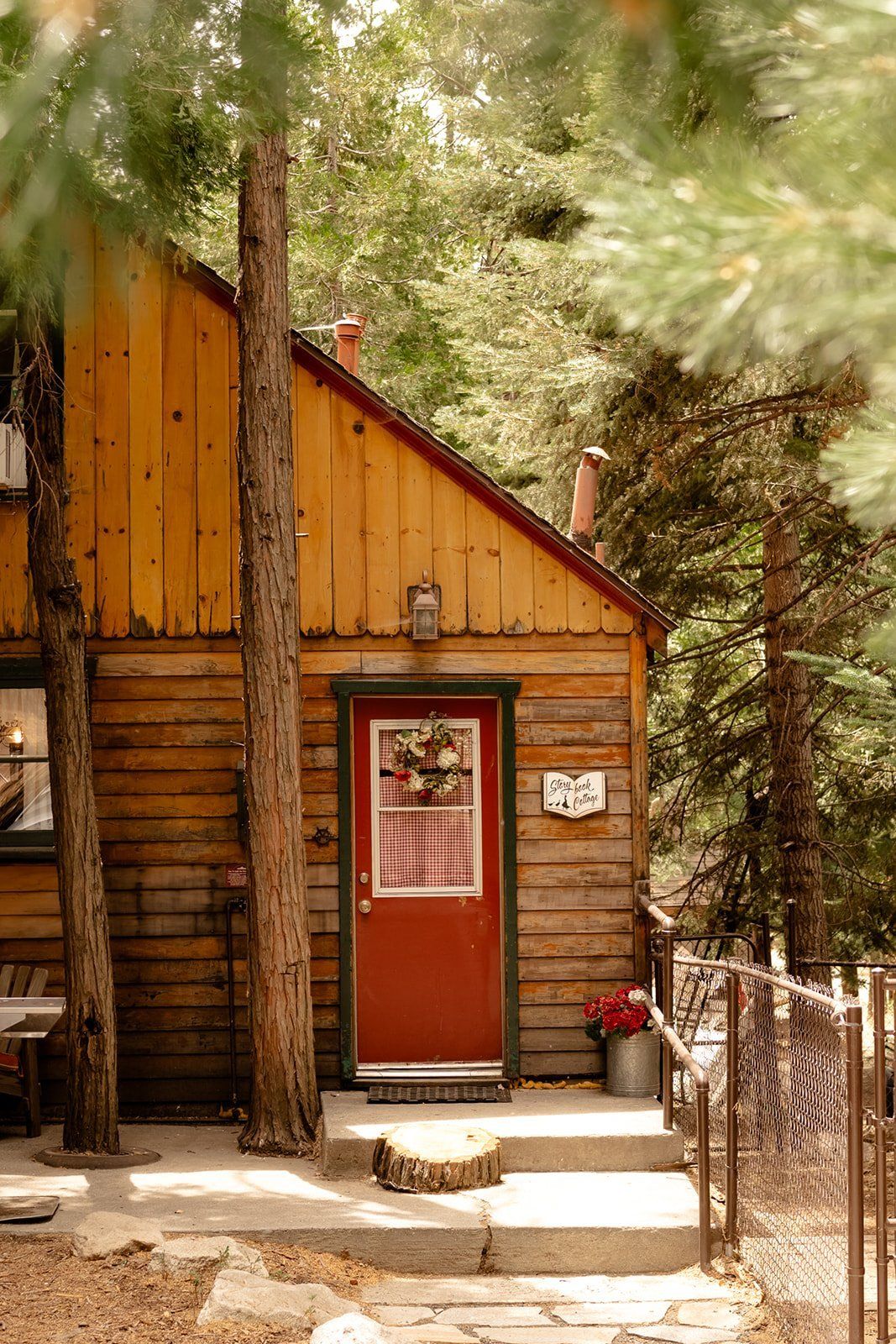 a fairytale dream wedding at pine rose cabins in lake arrowhead
