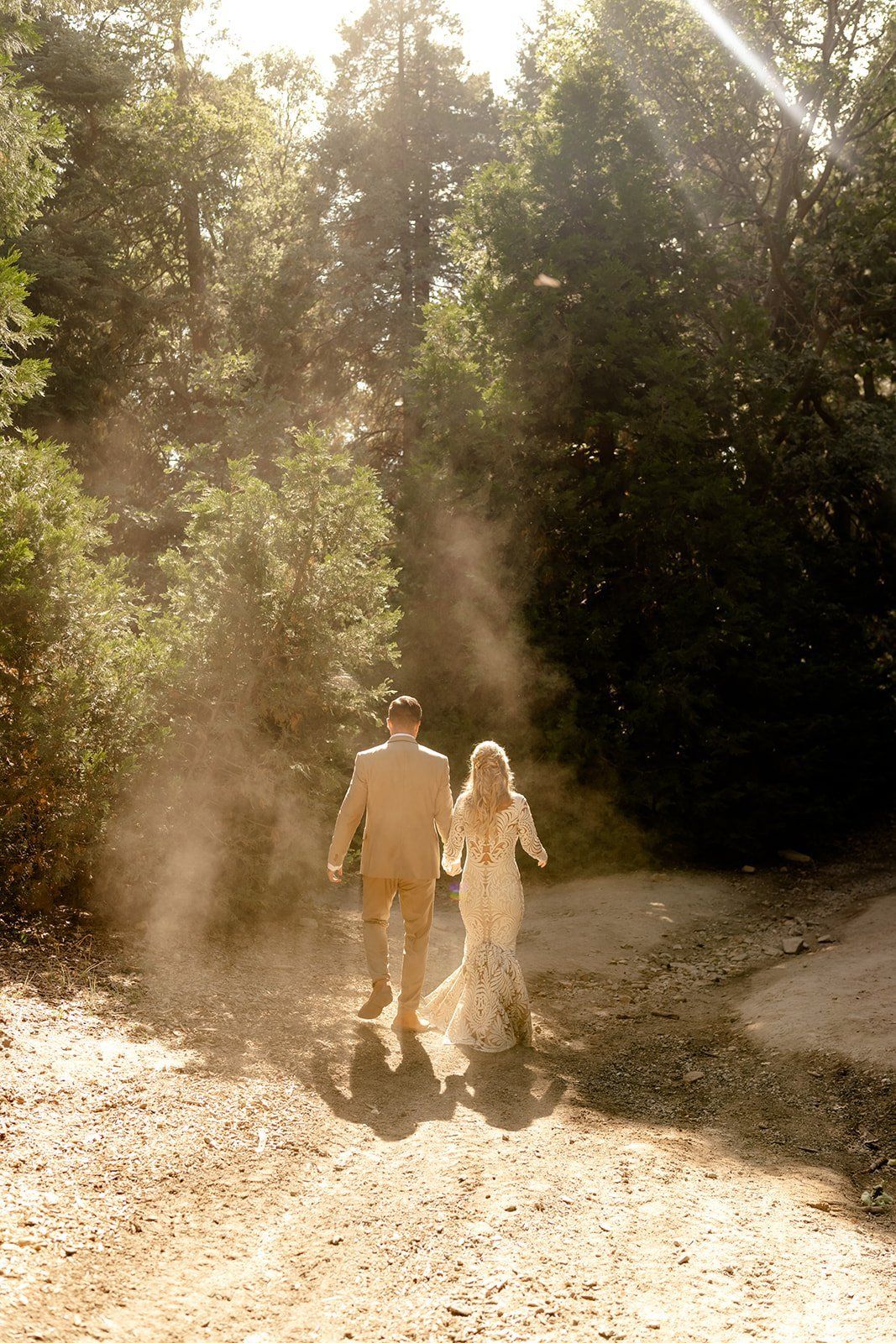 lake arrowhead wedding for LA couple