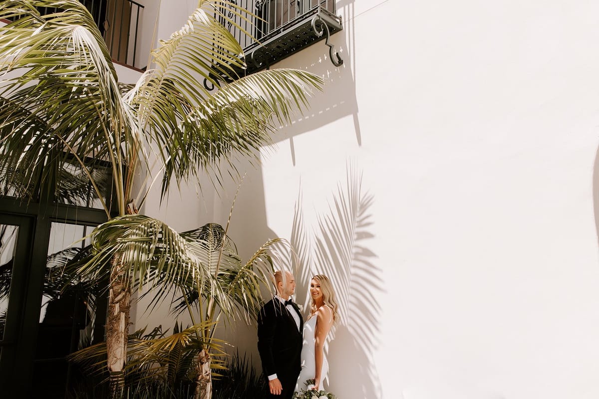 santa barbara wedding for the sweetest couple