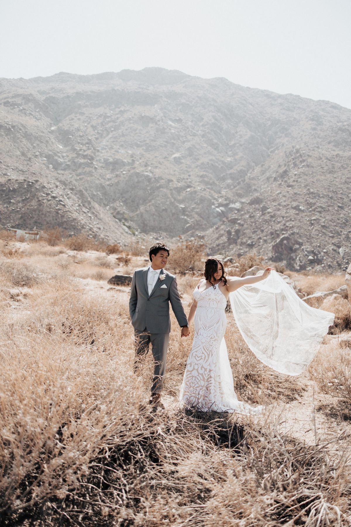 desert wedding in california