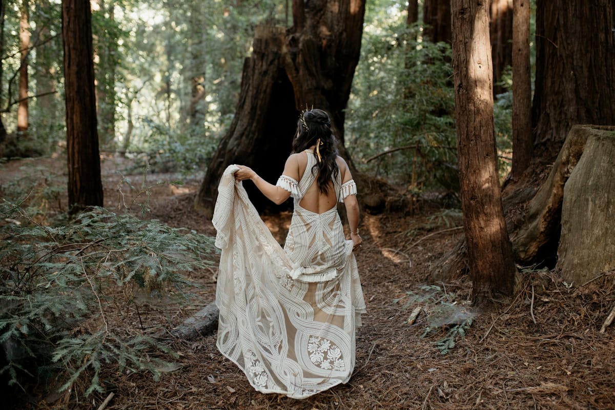 first look in the woods of Big Sur, California