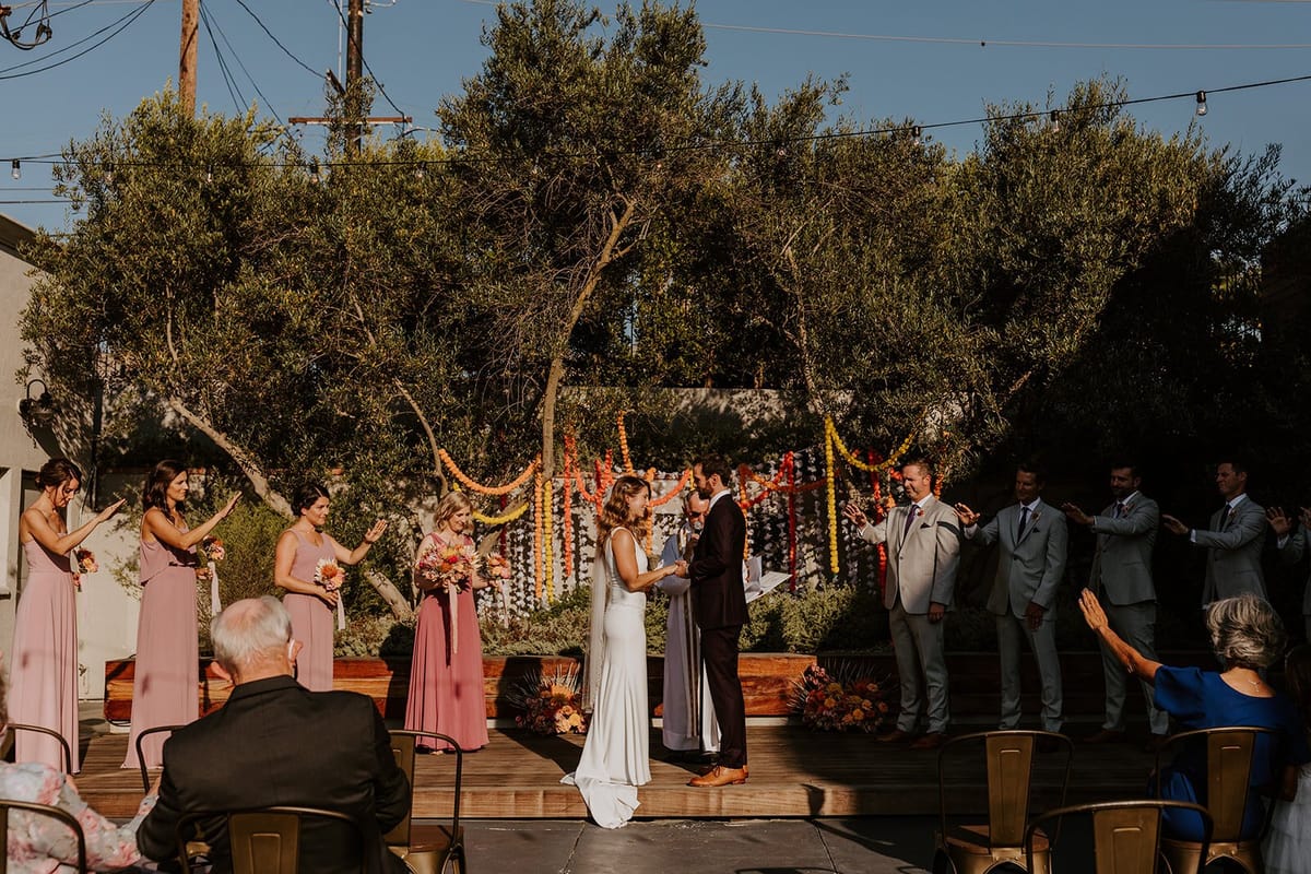 micro wedding ceremony during covid 19