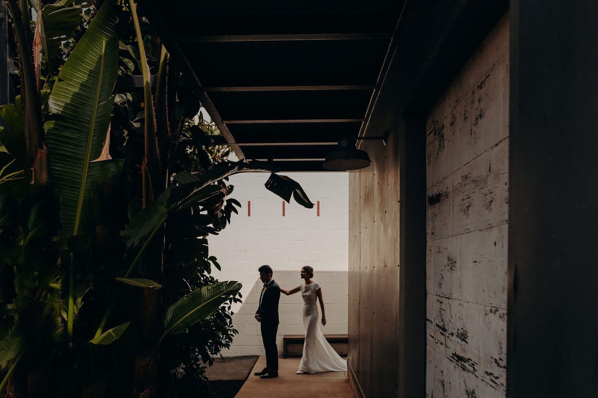 stunning downtown LA wedding at millwick