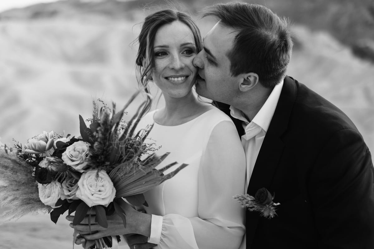 intimate elopement at death valley national park in california