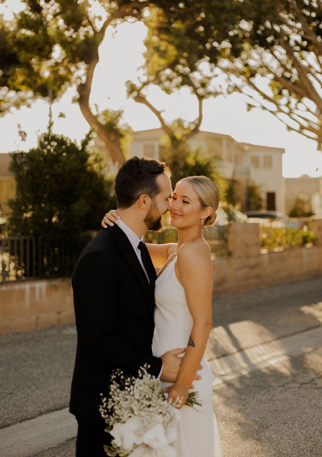 bride and groom portraits 