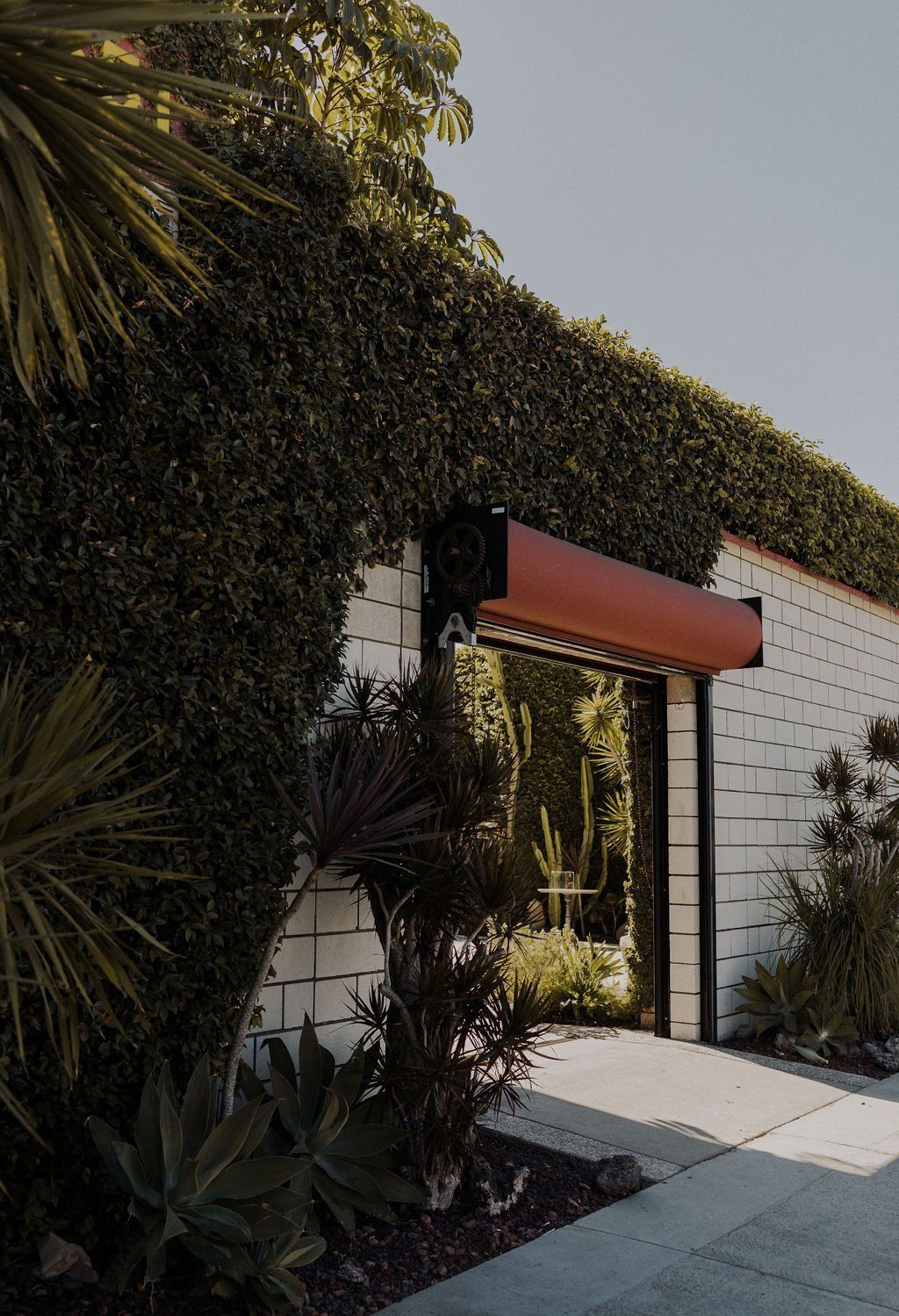 manhattan beach couple chose smogshoppe as setting for their modern wedding ceremony
