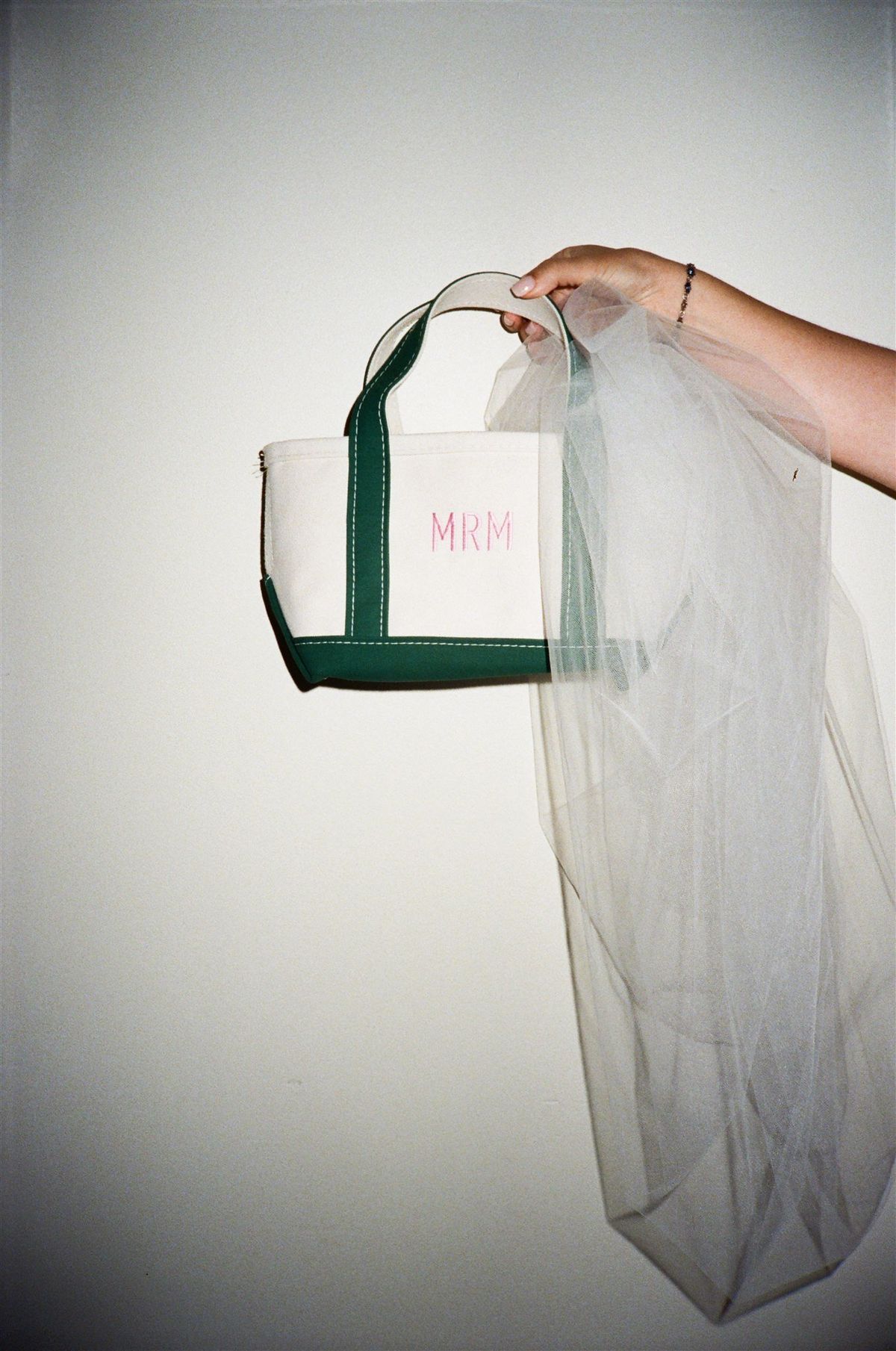 bride's getting ready accessories