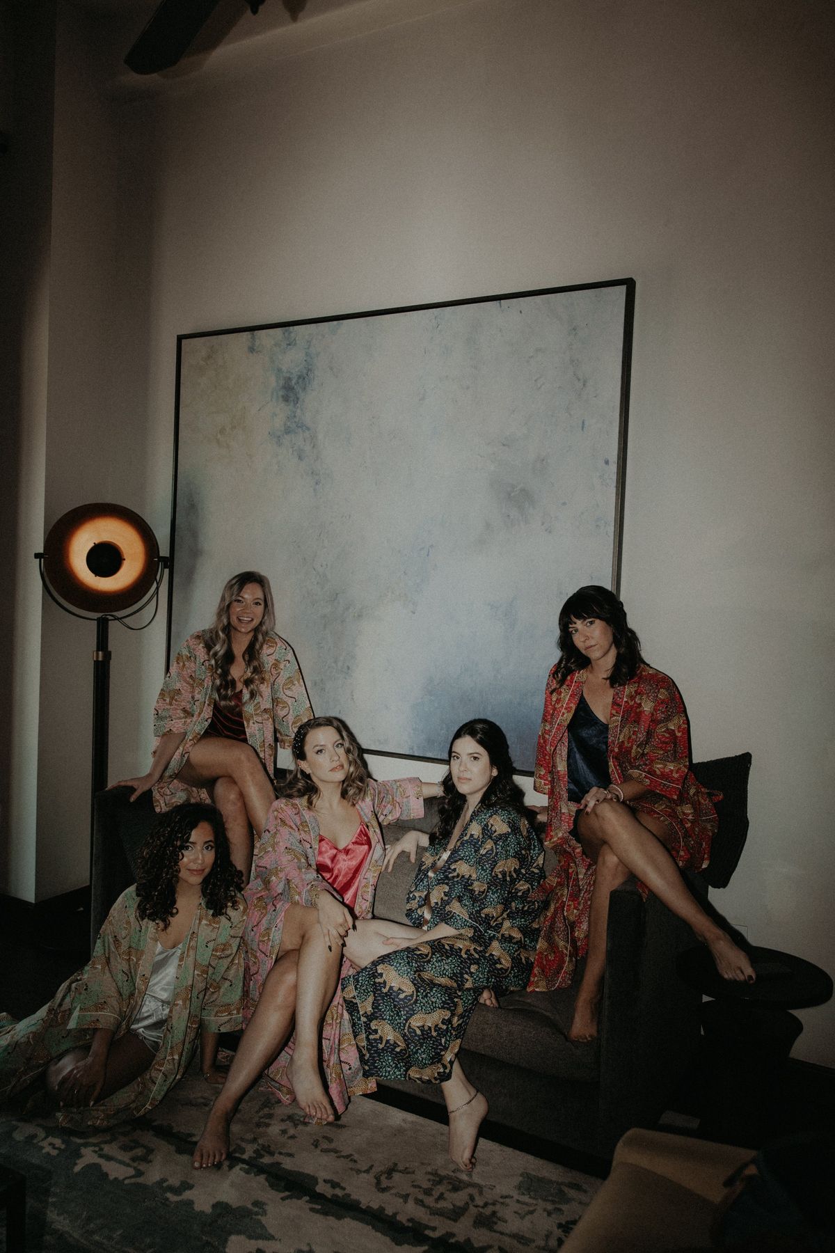 bride curates modern wedding vision in DTLA