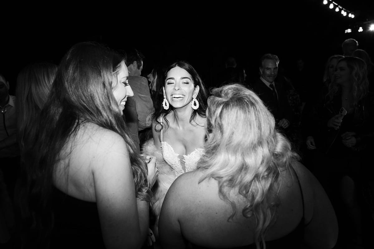 bride dancing the night away