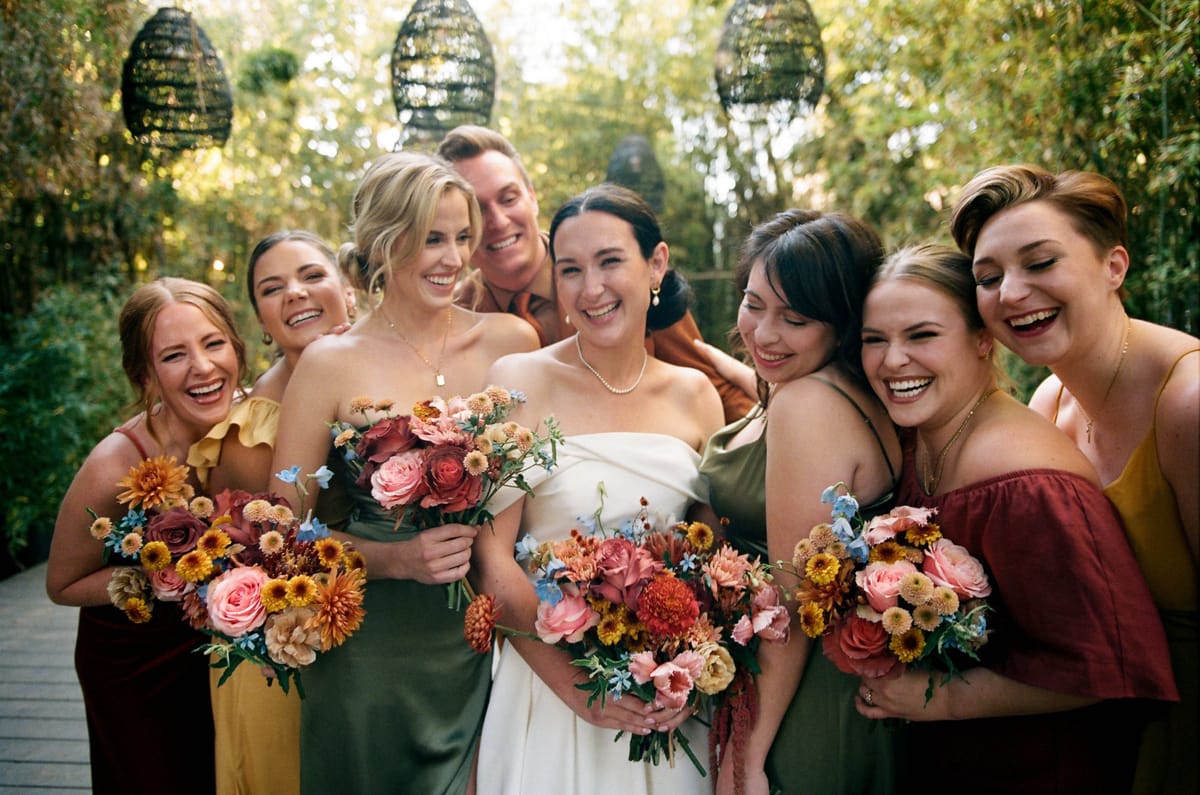 LA wedding for adorable couple