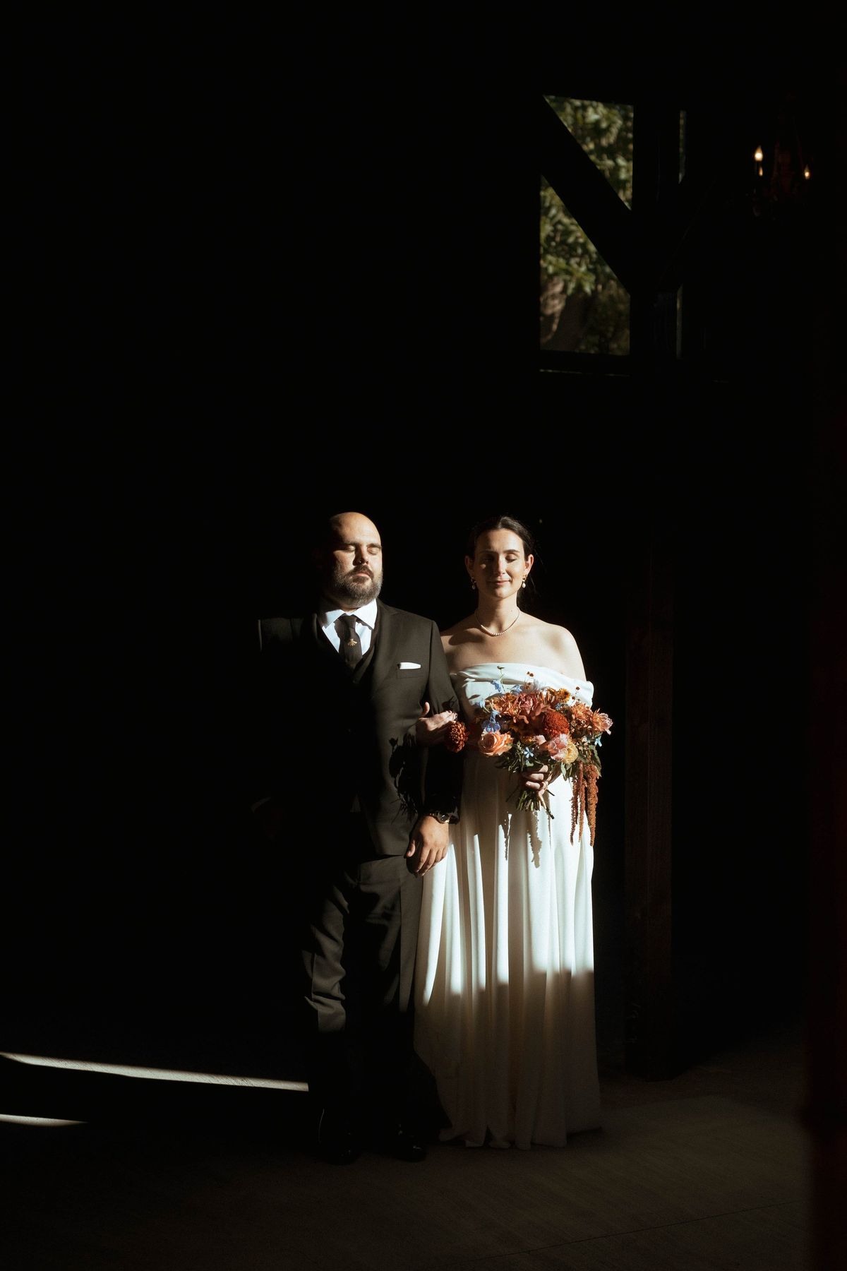 los angeles wedding on film