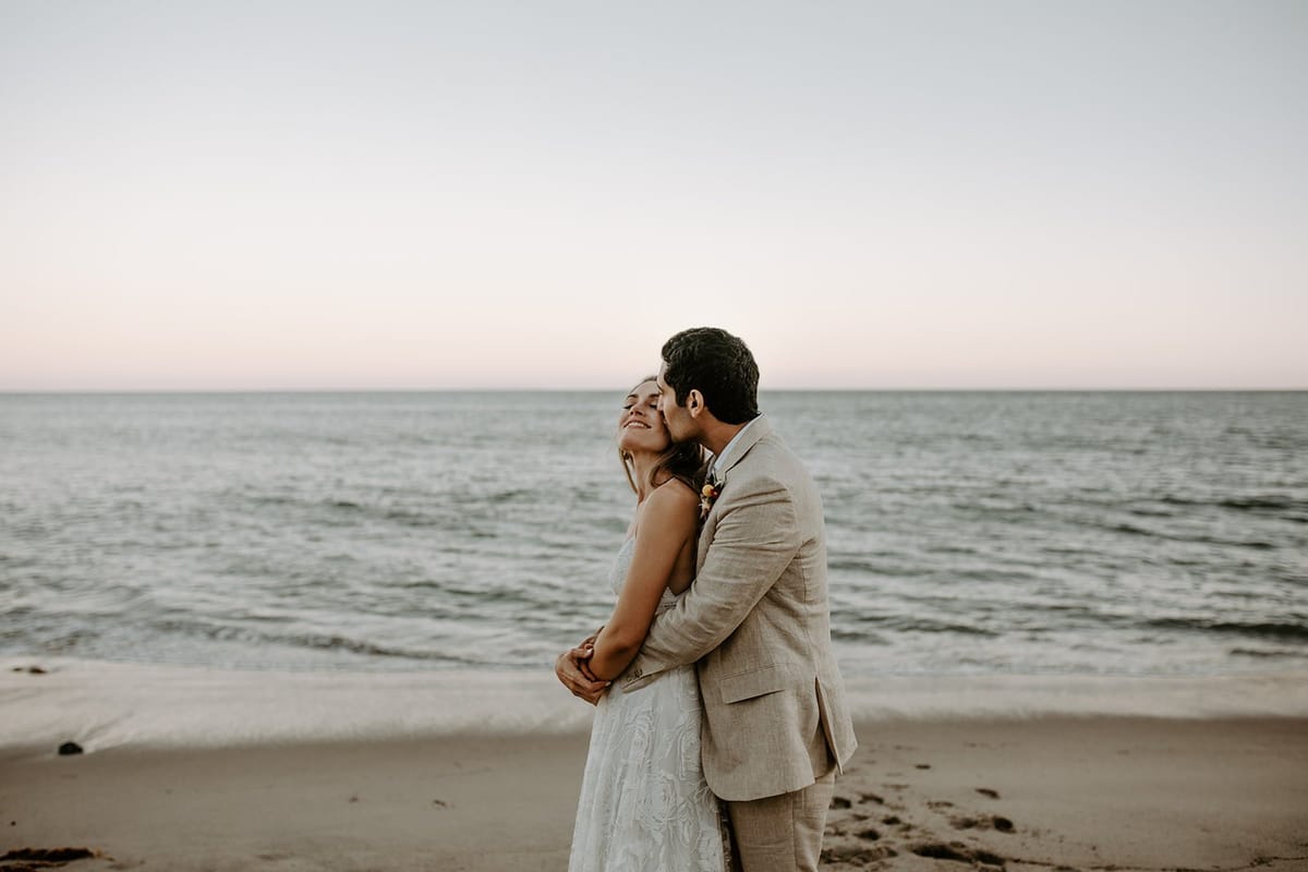 california micro wedding day
