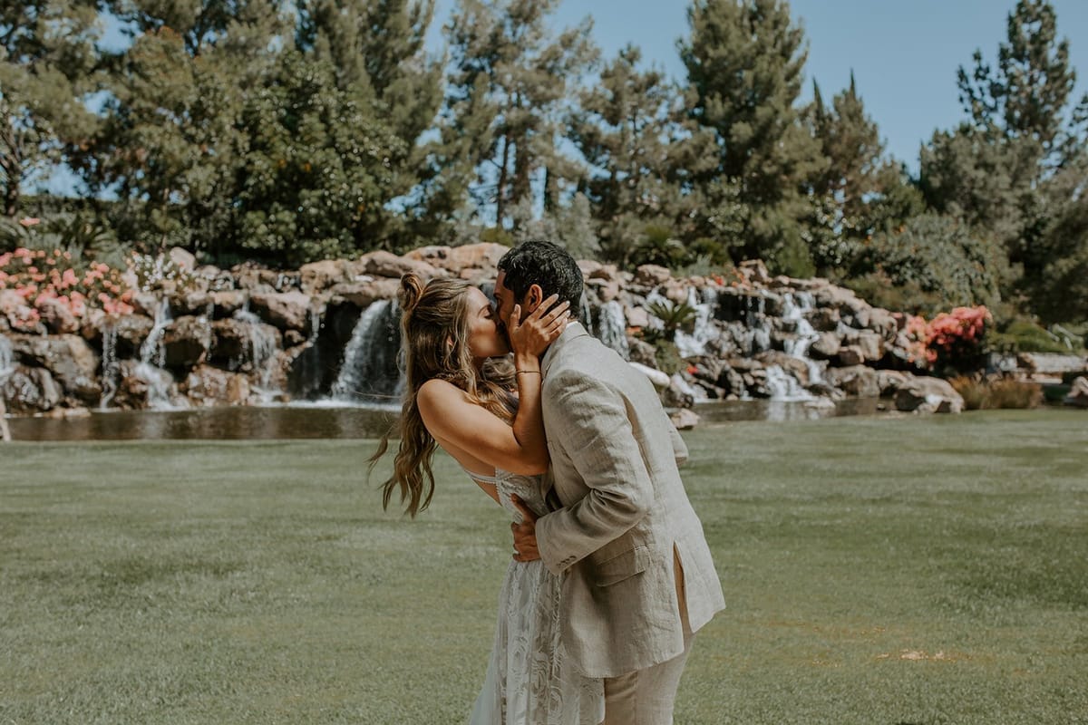 southern california bride before her malibu wedding