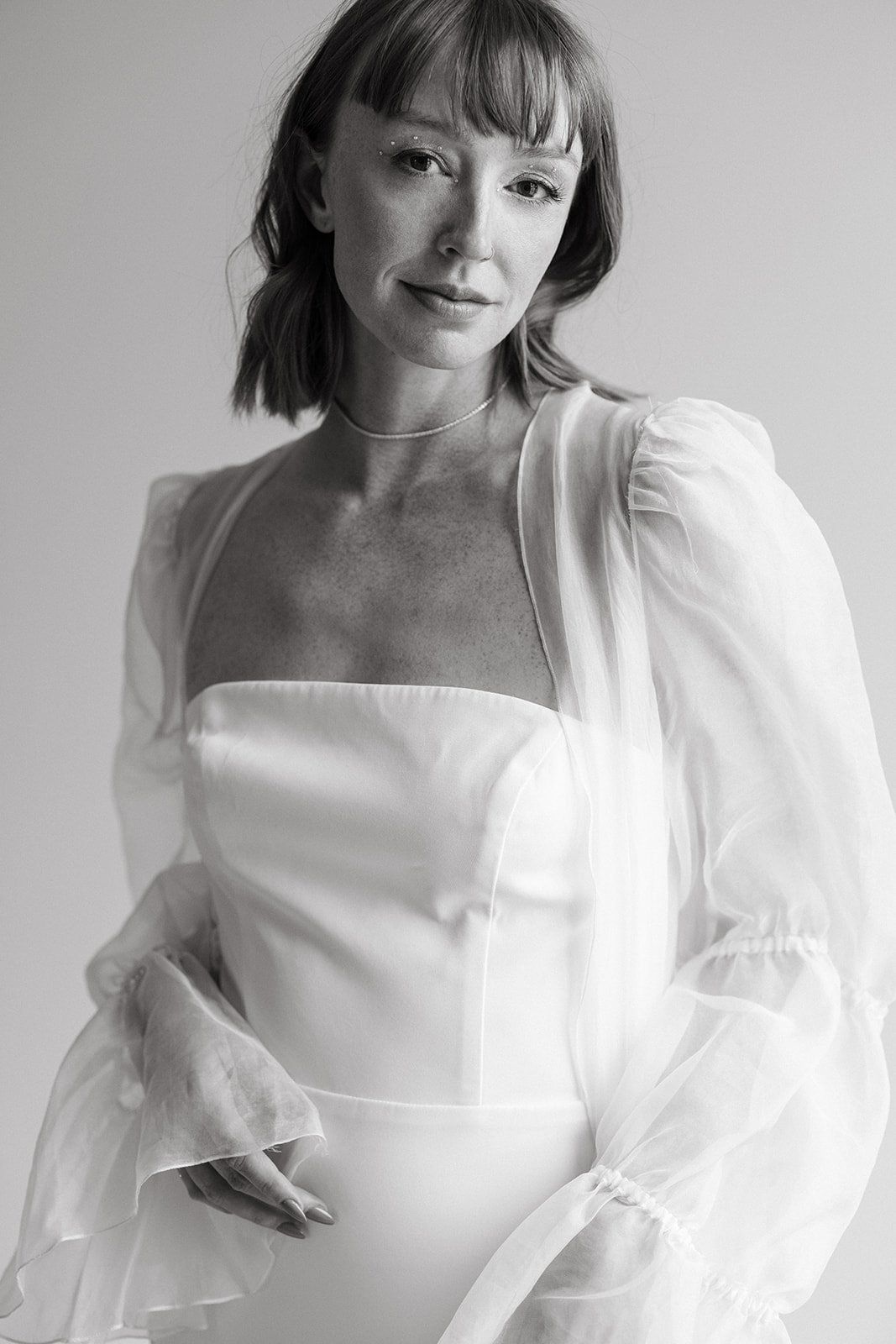 natural editorial bridal makeup look