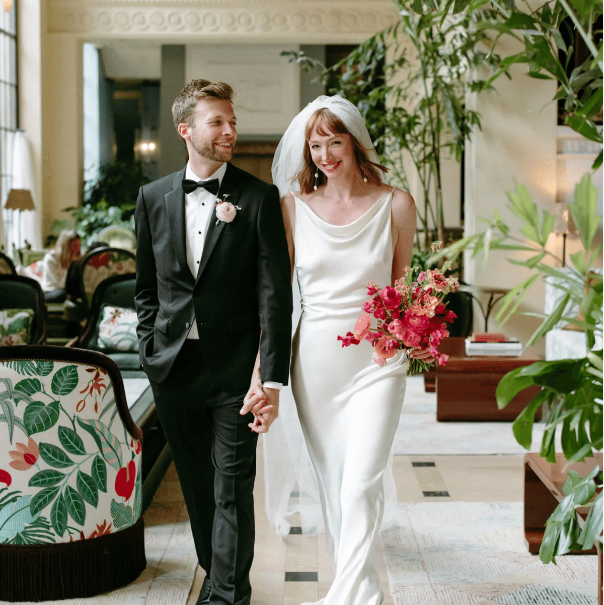 downtown los angeles elopement for LA couple