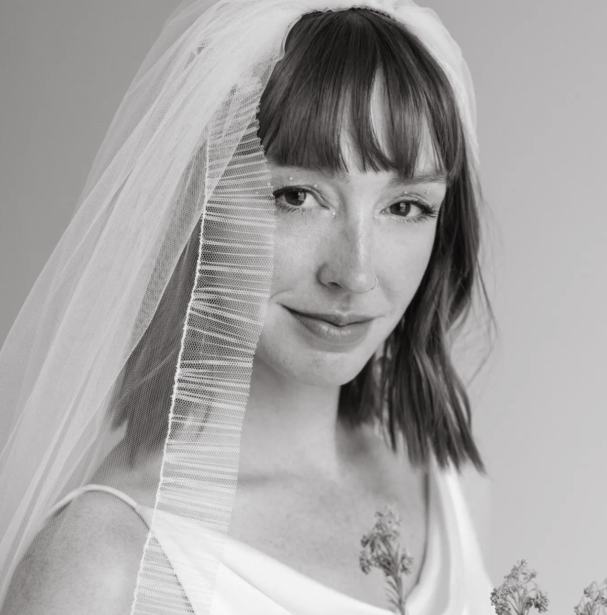 fresh and glowing bride takes her elopement bridal portraits