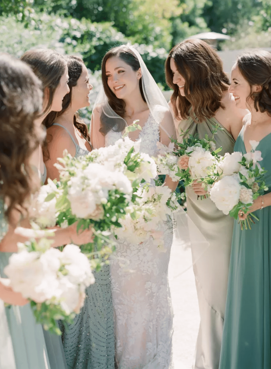 old hollywood bridal hairstyle for LA wedding