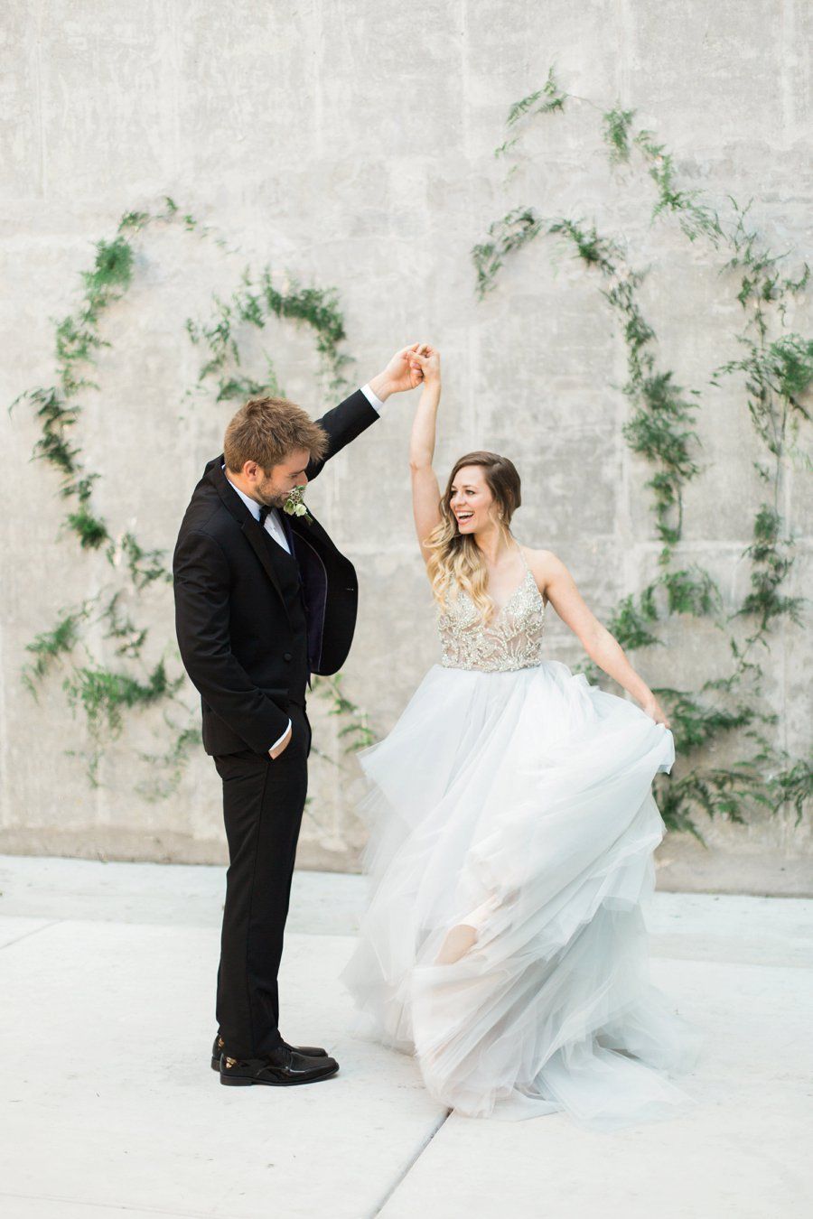 romantic long beach wedding inspiration