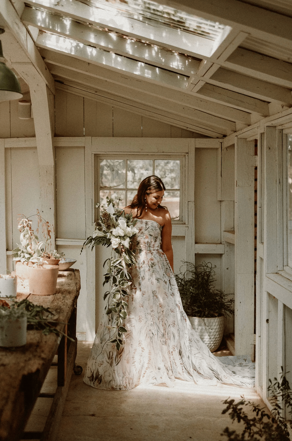 los alamos wedding that felt like an initmate backyard wedding