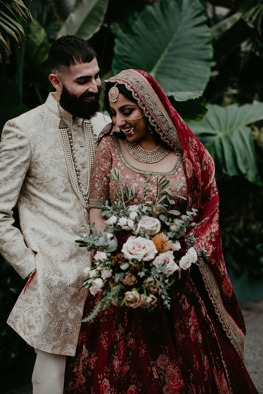 big trendy indian wedding in DTLA