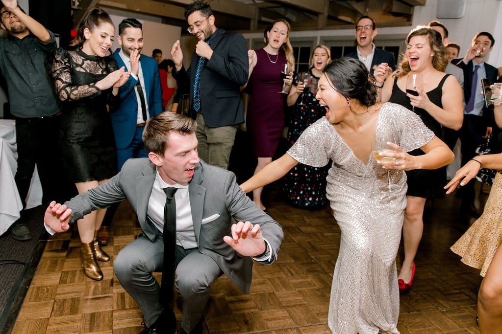 LA couple dances the night away at their malibu wedding reception