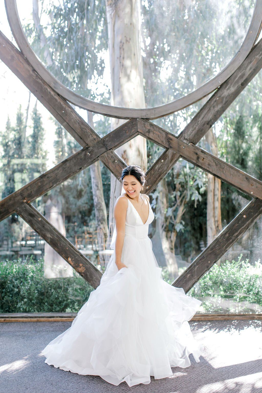 chic malibu bride gets married at calamigos ranch