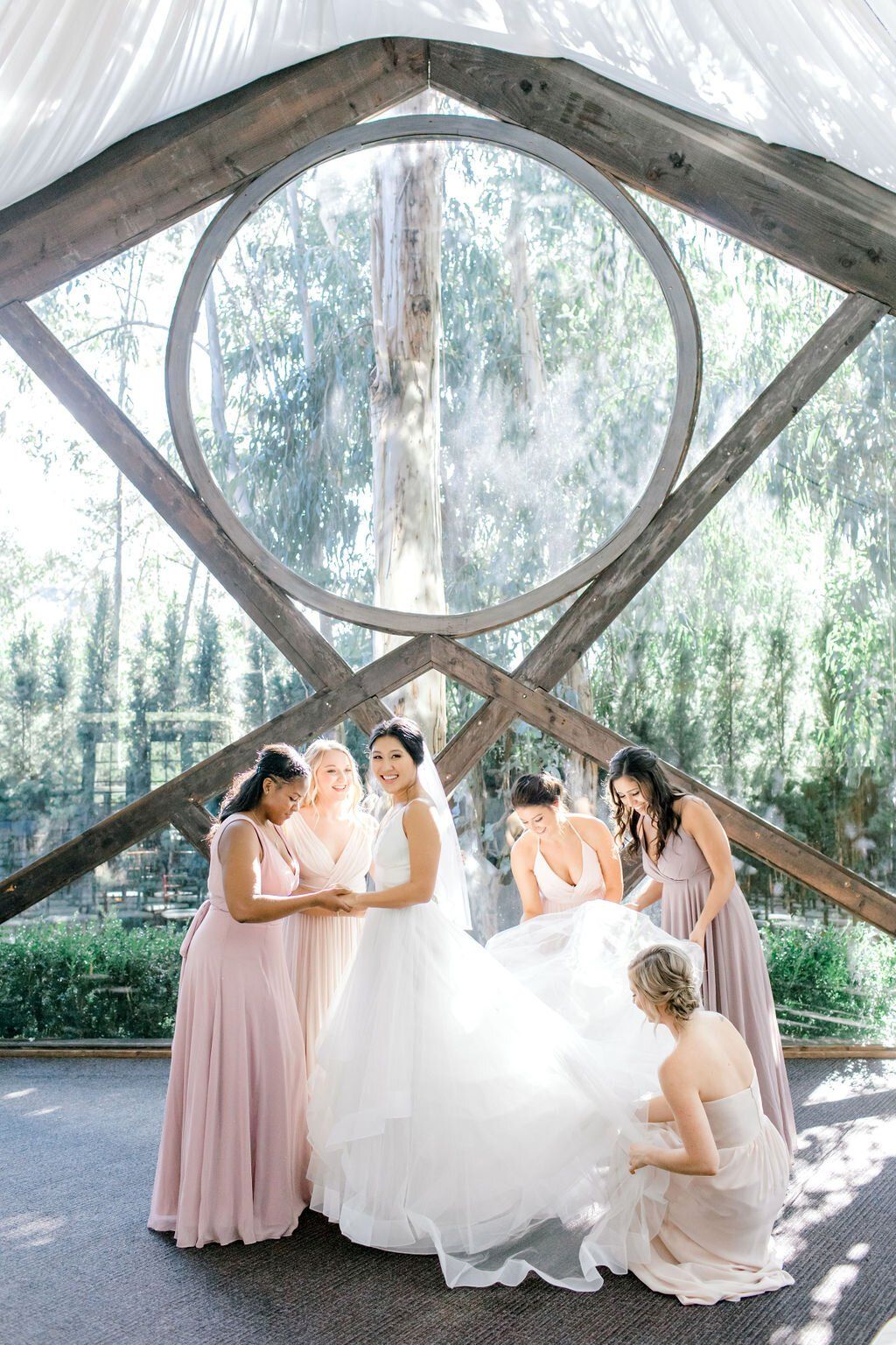 calamigos ranch wedding is chic and timeless