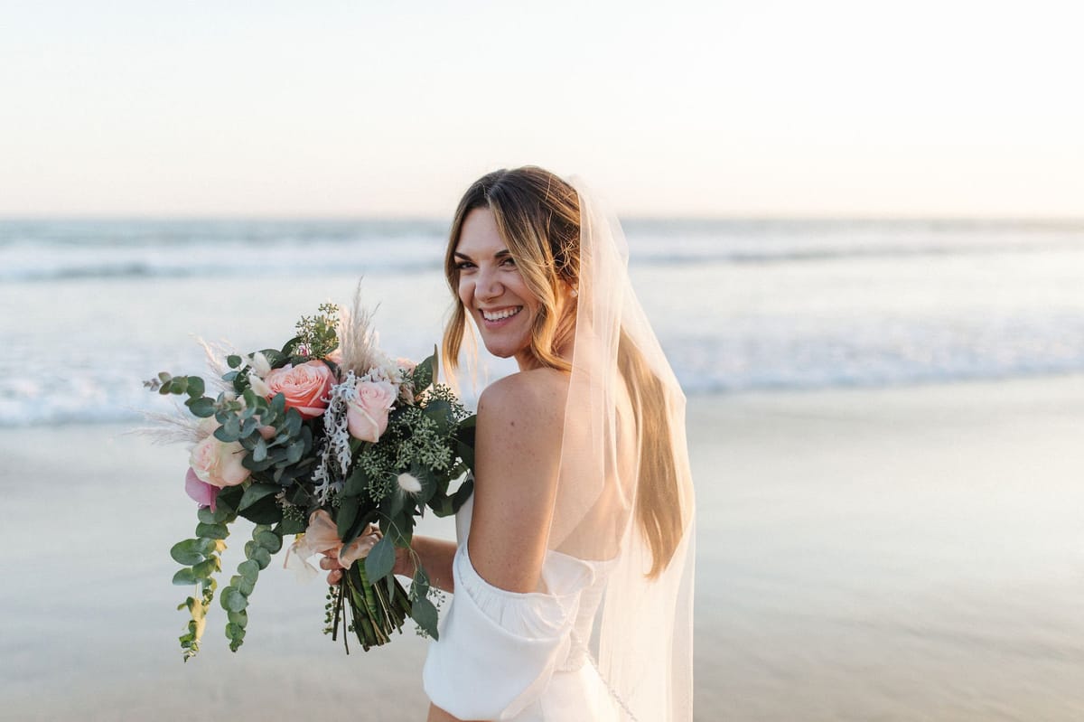 LA hair and makeup team got this destination bride ready for her dream malibu wedding