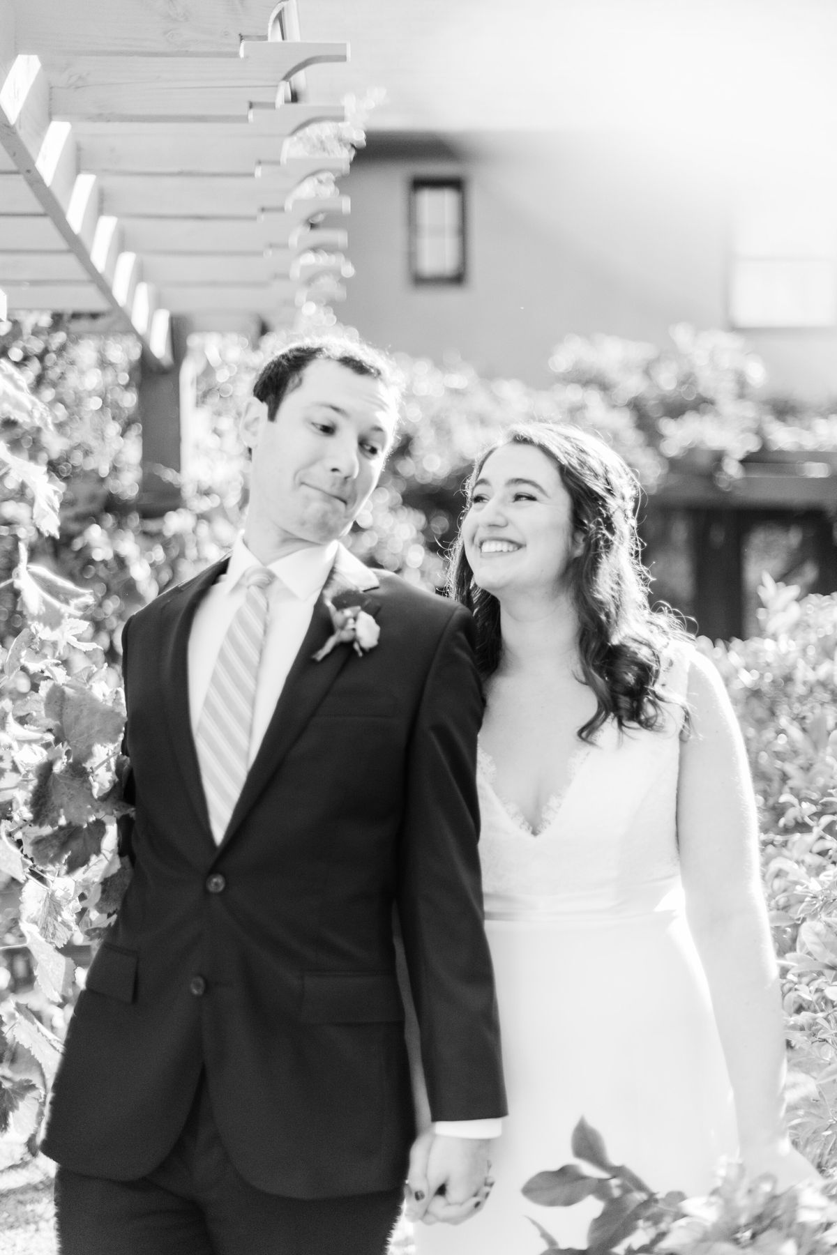 chic, minimal, and classic wedding in historic hancock park, los angeles