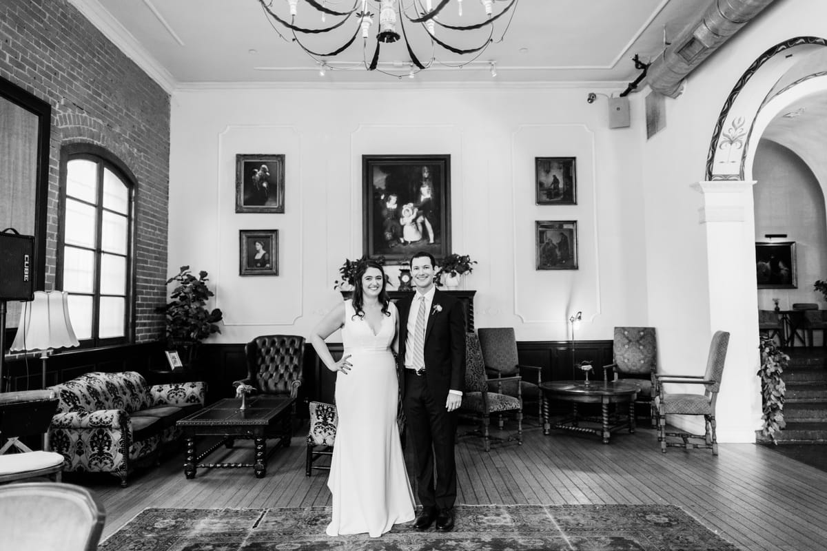 Los Angeles couple gets married in vintage wedding venue, The Carondelet House