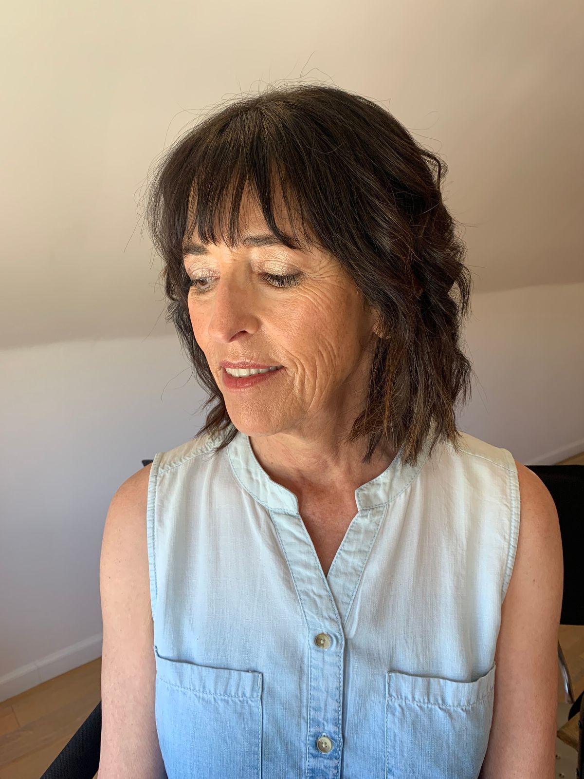 airbrush makeup on mature skin