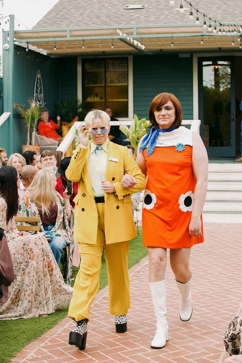 60’s/70’s themed Los Angeles wedding, influenced by ‘The Love Boat’