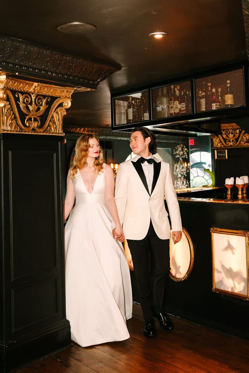 Culver City bride’s wedding aesthetic - Taylor Swift meets Old Hollywood Glam
