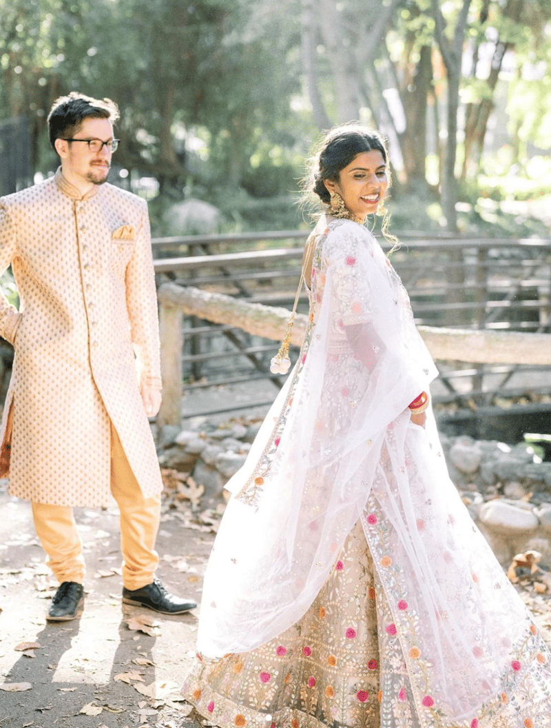 Indian Fusion Rooftop Wedding at The LINE Hotel