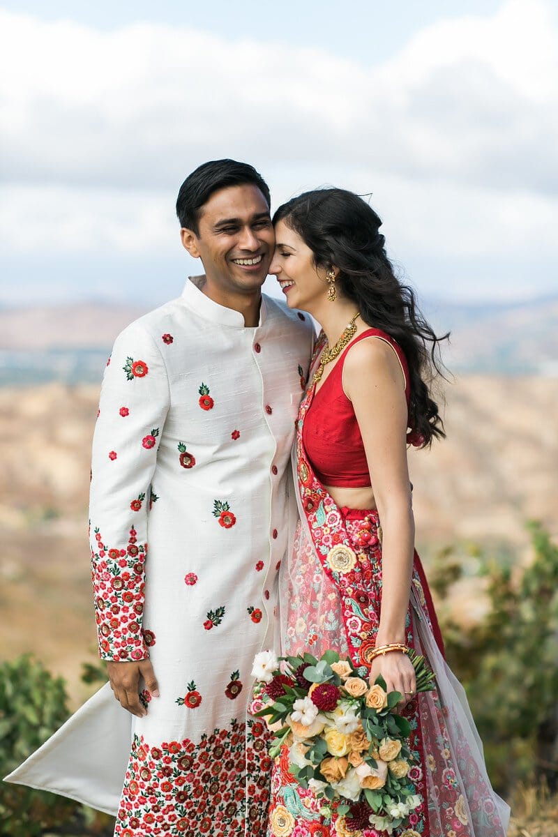 Indian Fusion Saddlerock Ranch Wedding
