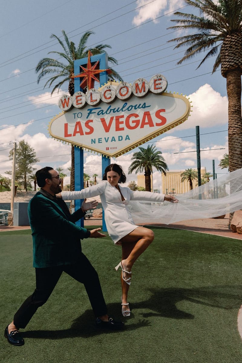 Las Vegas drive-thru elopement with Elvis, followed by wild karaoke after party