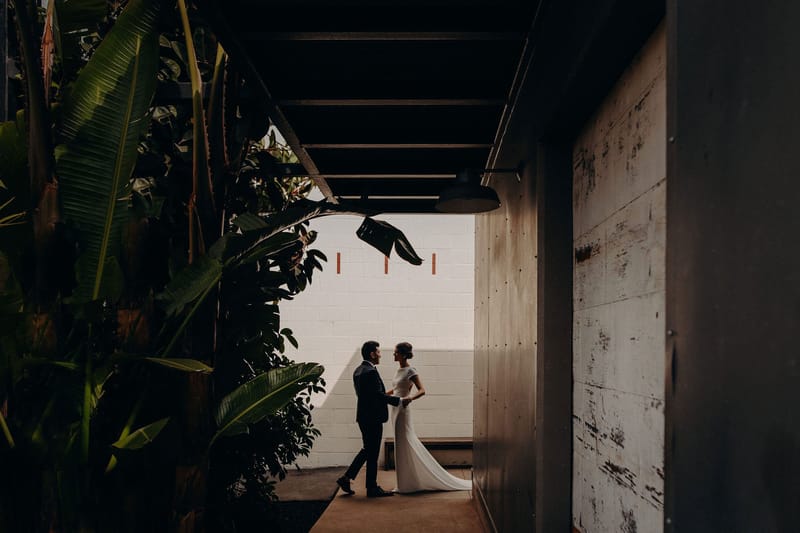 Downtown Los Angeles wedding at stunning Millwick