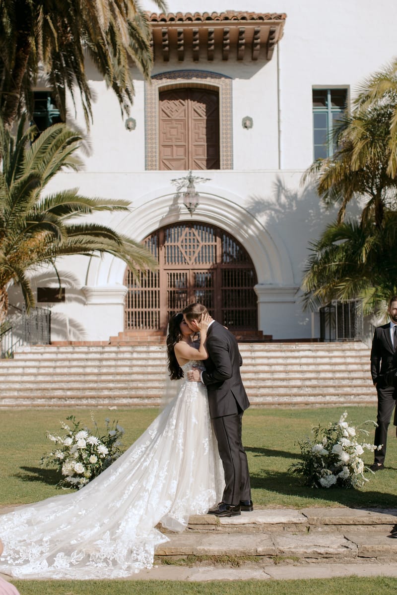 “Timeless, Neutral Wedding with a Modern Twist in Downtown Santa Barbara” Published in Santa Barbara Wedding