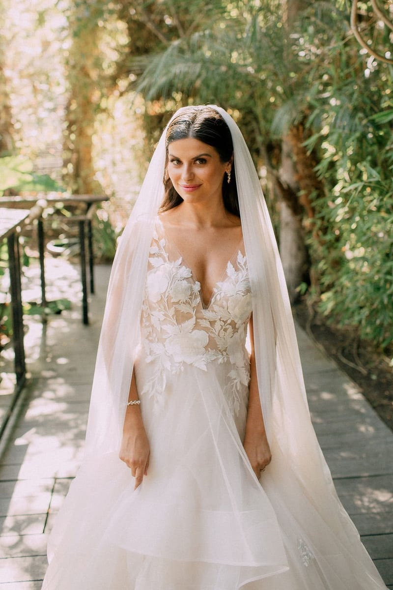 Santa Barbara Zoo wedding for the sweetest bride and groom!