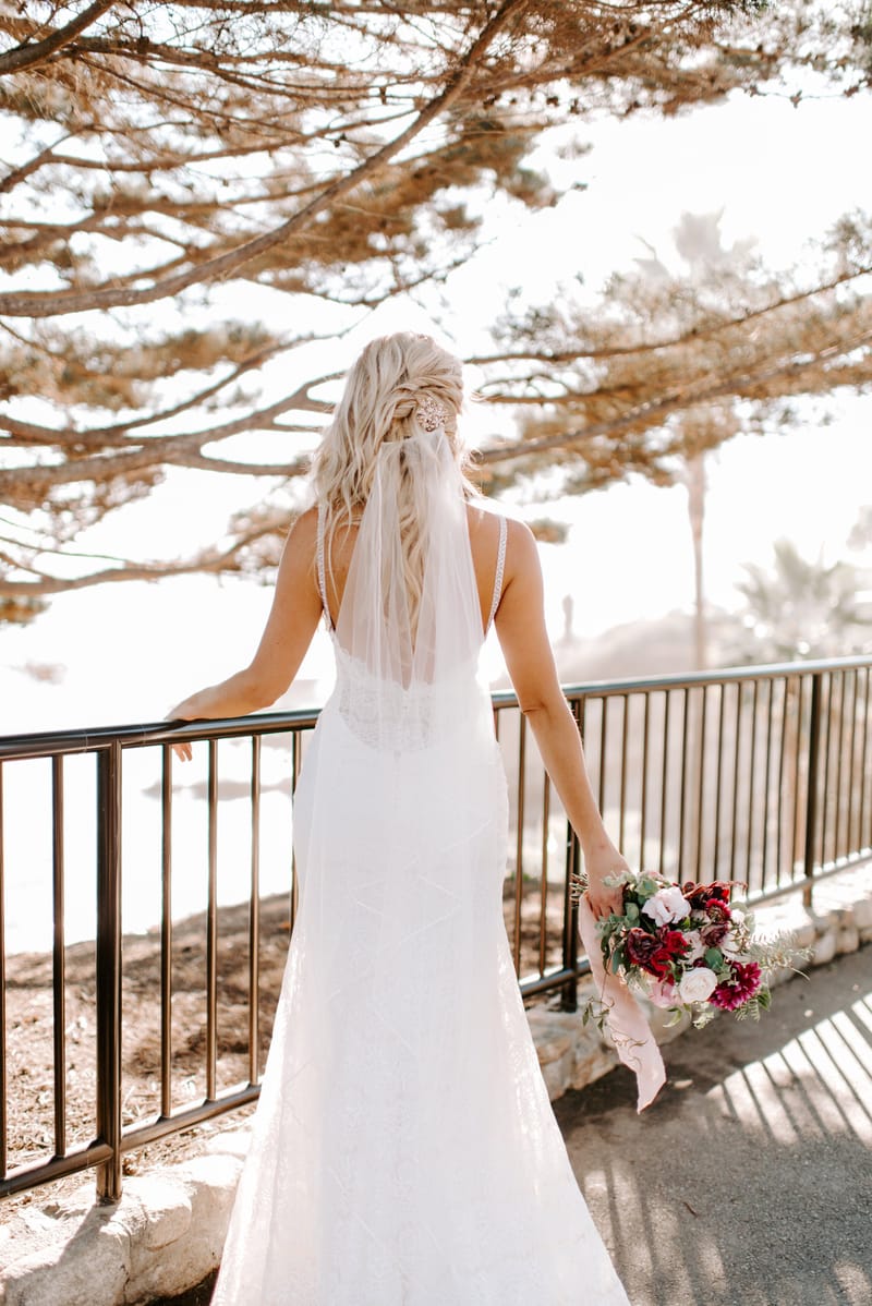 This Laguna Beach Bride's First Look Will Melt Your Heart