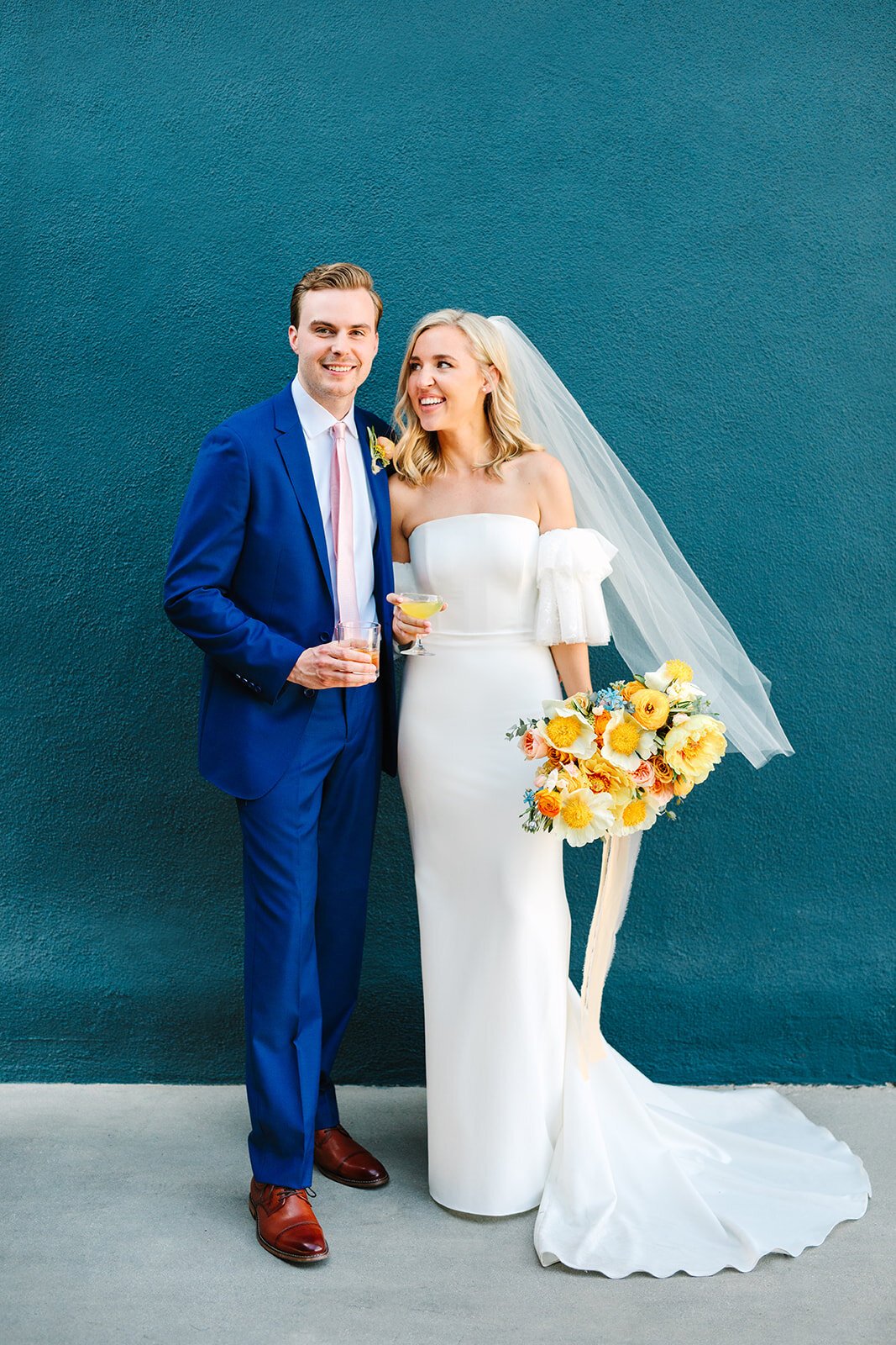 Colorful East LA Destination Wedding