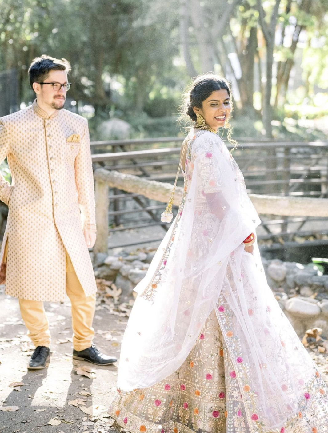 Indian Fusion Rooftop Wedding at The LINE Hotel