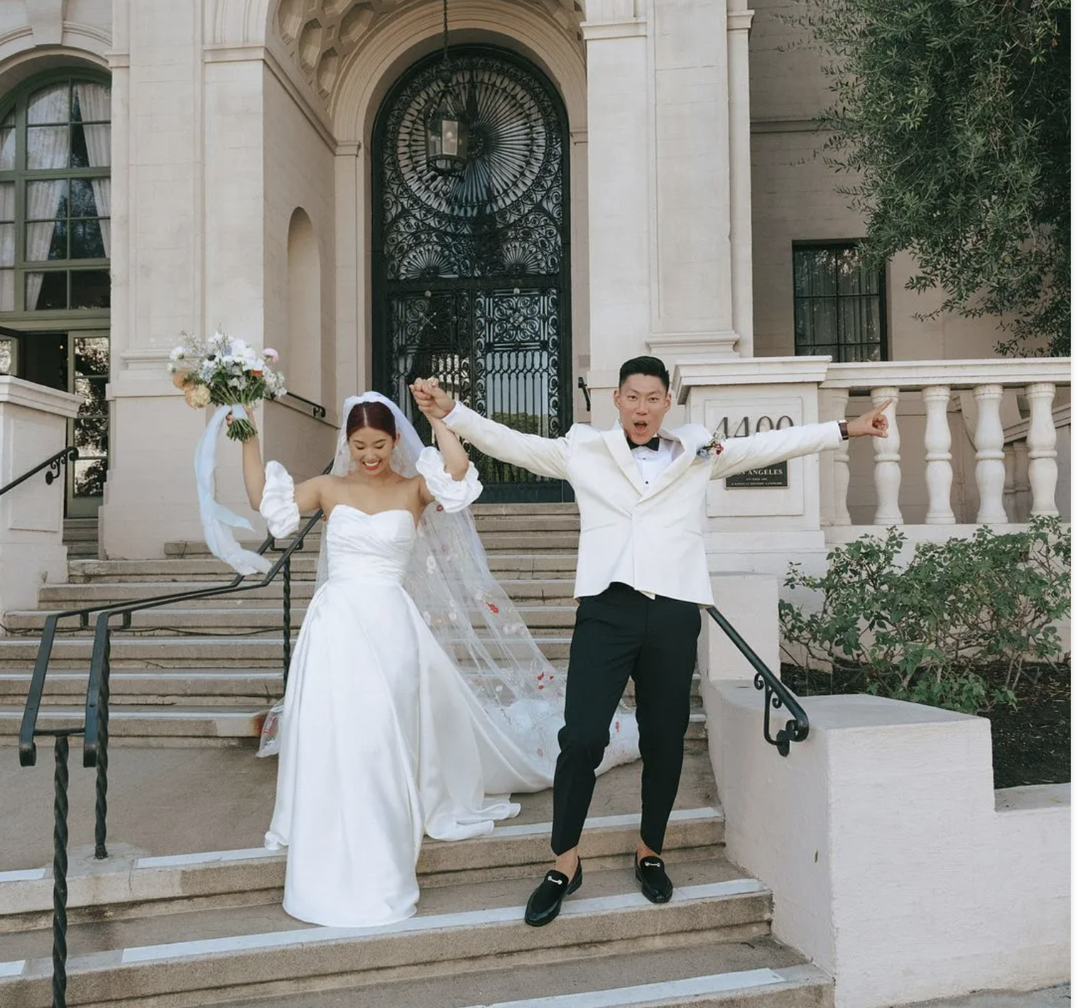 “A Wedding Inspired by Old Hollywood Glam at The Ebell of Los Angeles” Published in The Knot