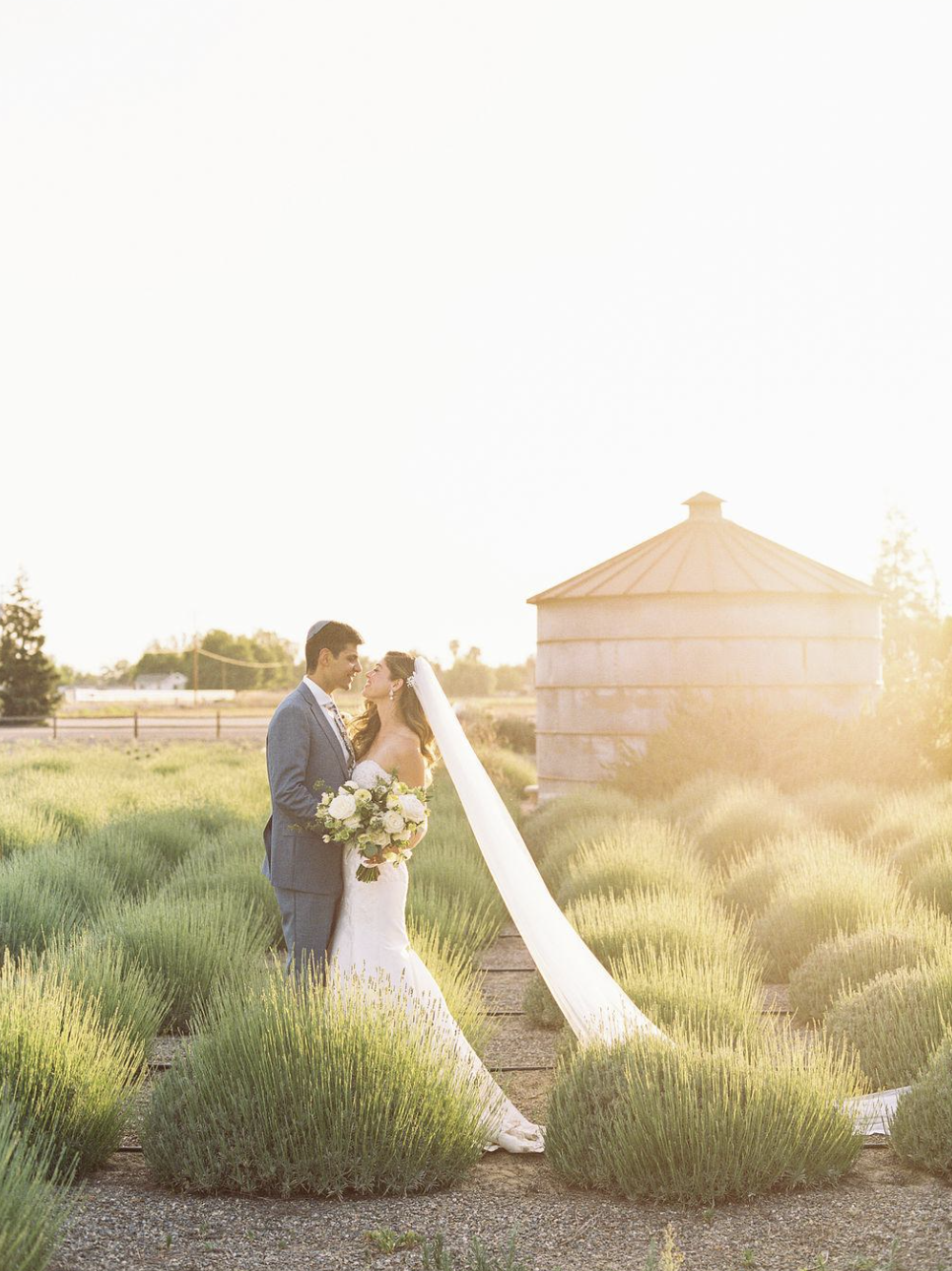 “Multi-Cultural Nuptials at a California Lavender Farm” Published in Style Me Pretty