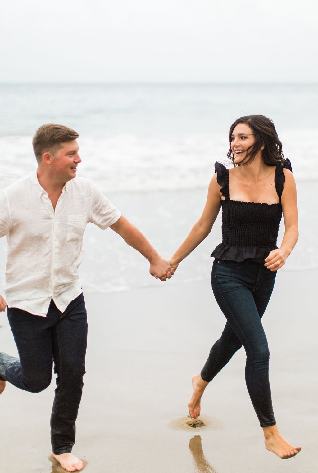 “Playful Cali Beach Engagement Session” Published in Popped Blog
